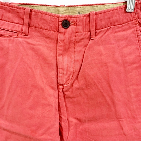 Gap The lived in slim chino in faded red Sz 31 - Picture 3 of 8